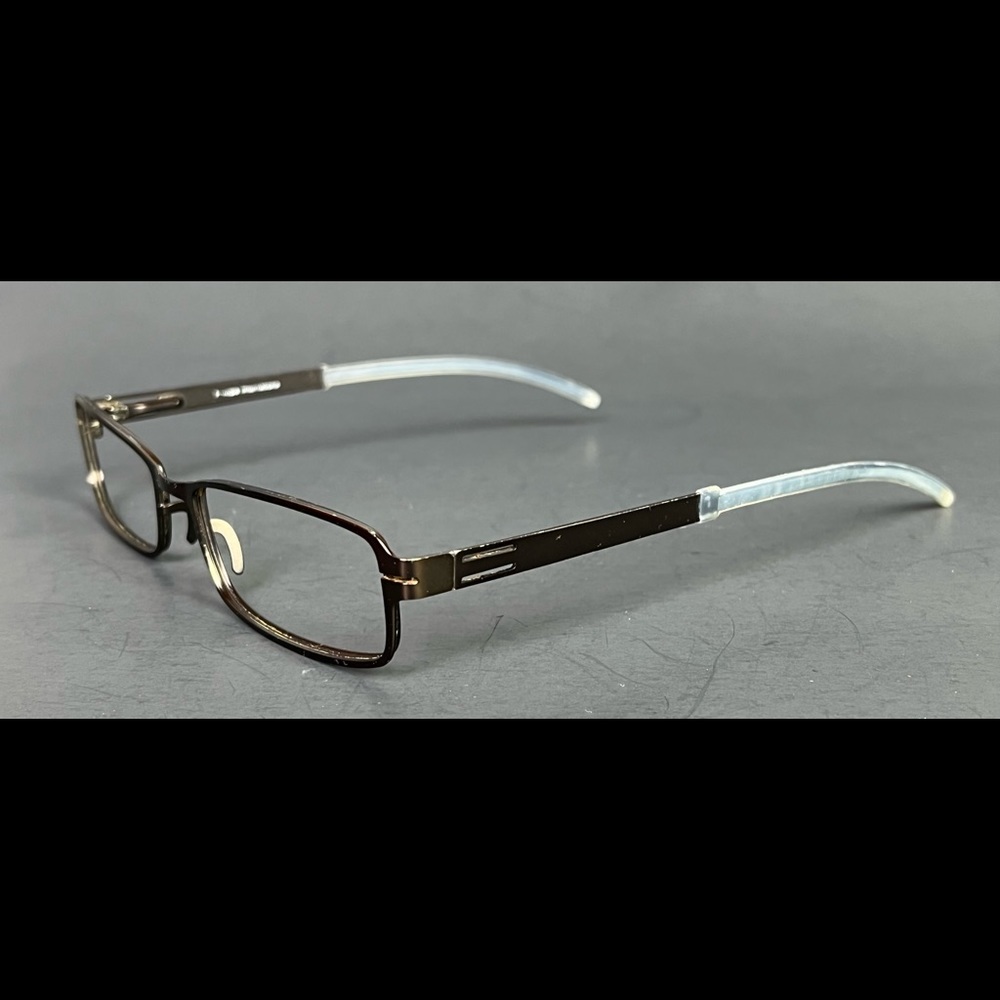 Men’s Scott Harris 191 Europa Int’l Bronze Rectangle Eyeglasses 52-18-140